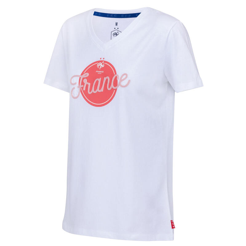 T-shirt femme FFF - Collection officielle Equipe de France de Football