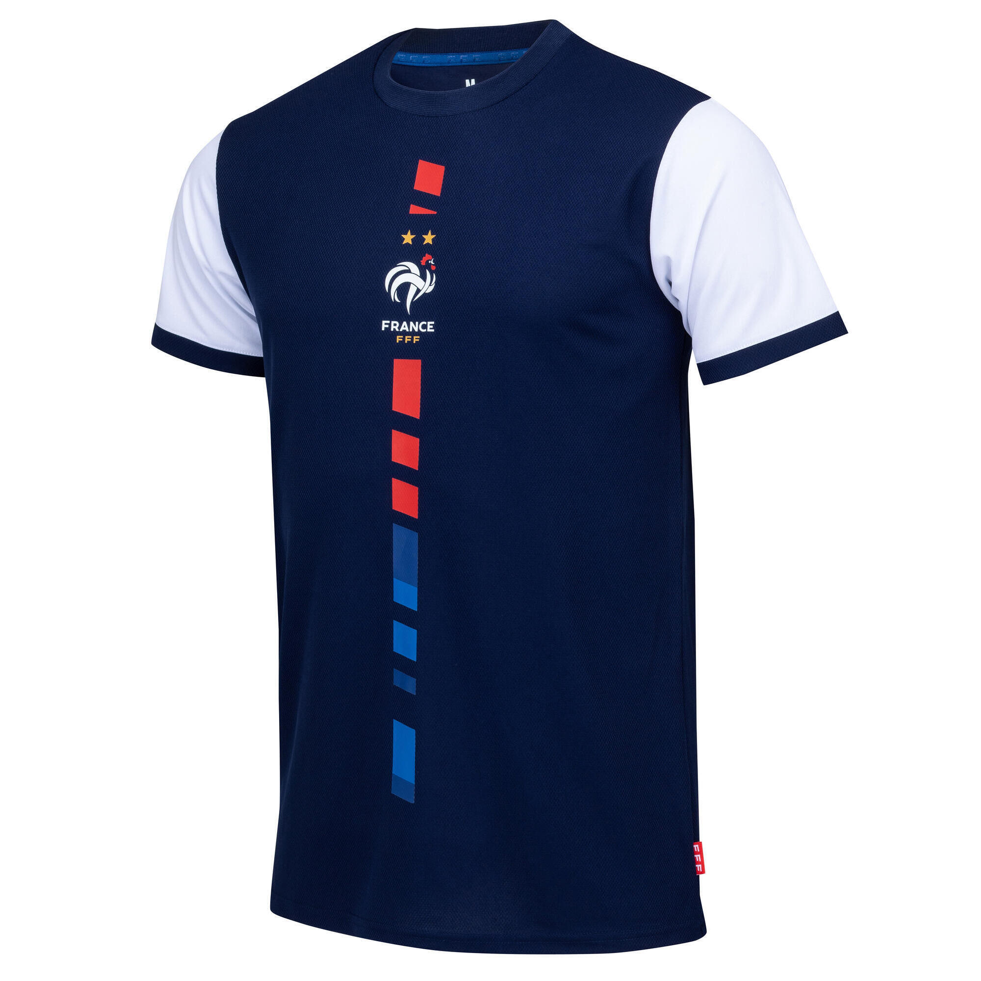 Fff - Maillot Fff - Collection Officielle Equipe De France De Football - Maillot Manches Courtes - Bleu - 48 Xl - Decathlon
