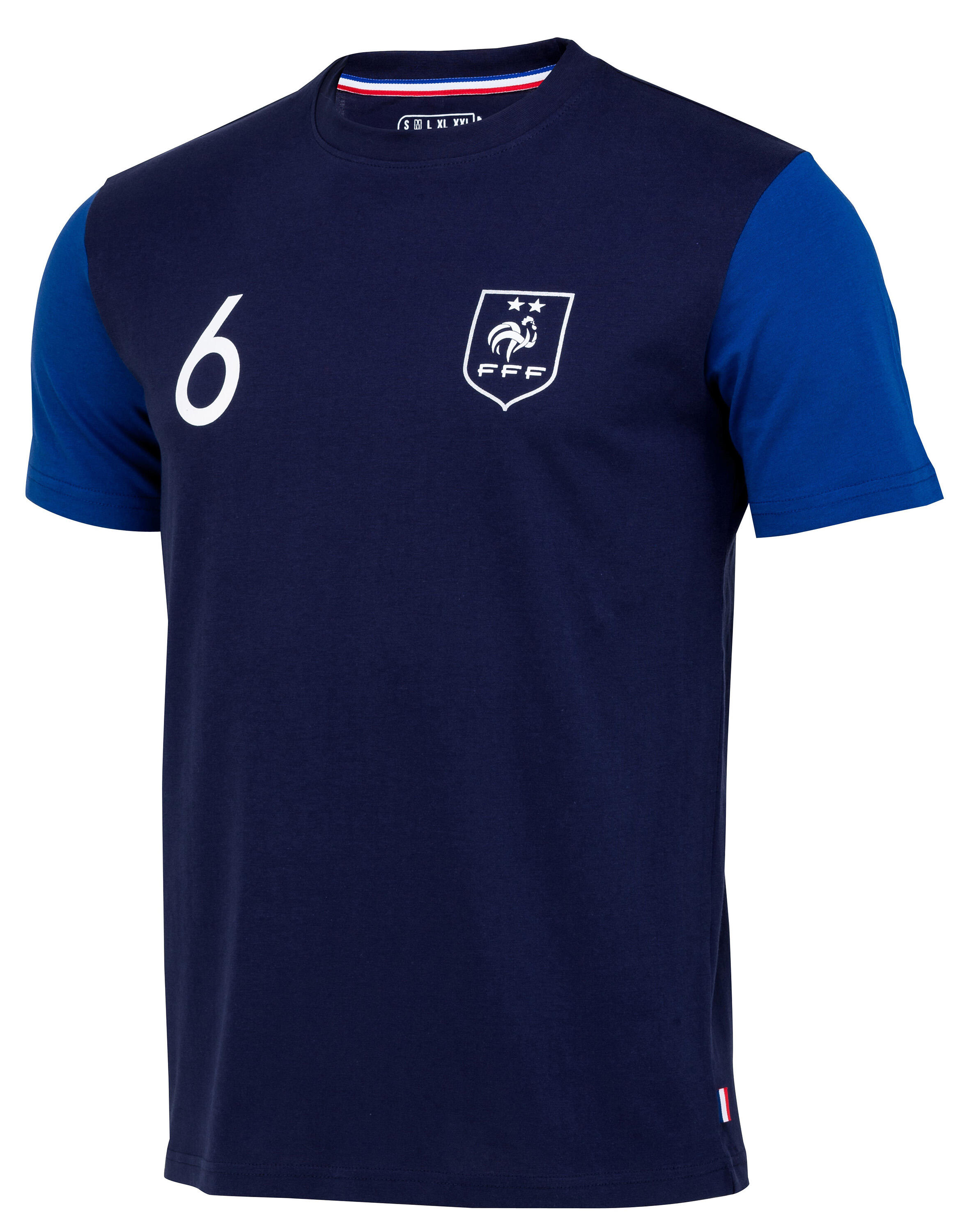 T-shirt FFF Paul Pogba - Collection officielle Equipe de France de Football 2/3
