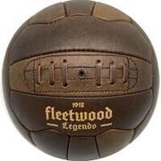 Pallone da calcio vintage pelle Fleetwood Legends