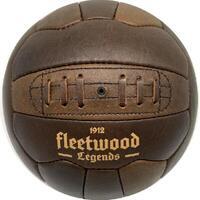Ballon de Football vintage Fleetwood Legends cuir