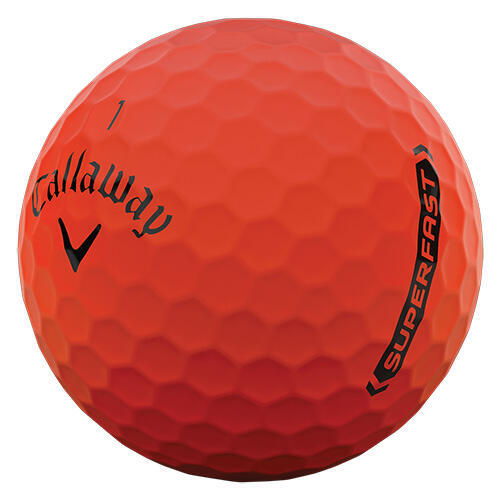 Superfast 高爾夫球 (15粒裝) - 紅色