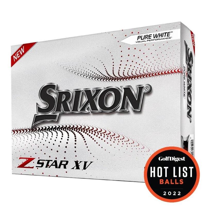 Z STAR XV  四層高爾夫球 (12粒裝) - 白色