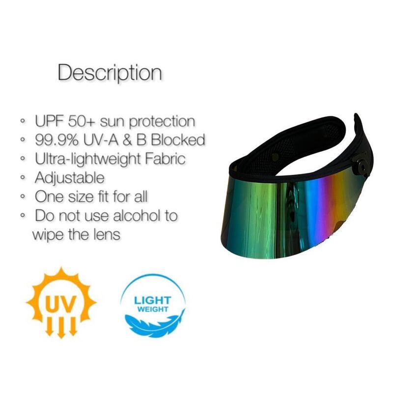 Matata Ultra-light UPF 50+ Outdoor Sun Visor / Blue