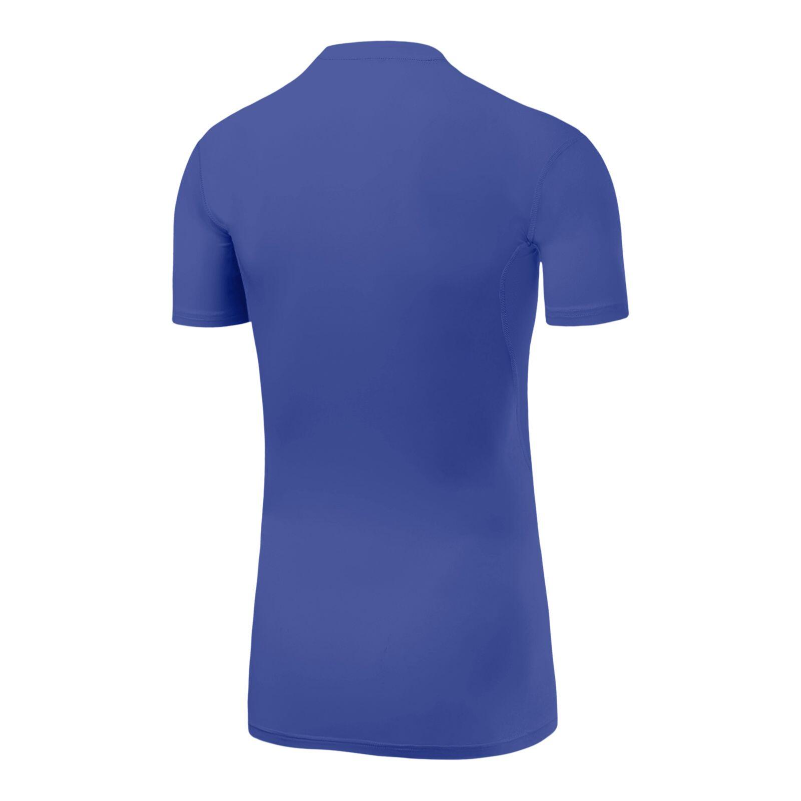 Boys' HyperFusion Breathable Base Layer Compression T-shirt - Dazzling Blue 3/5