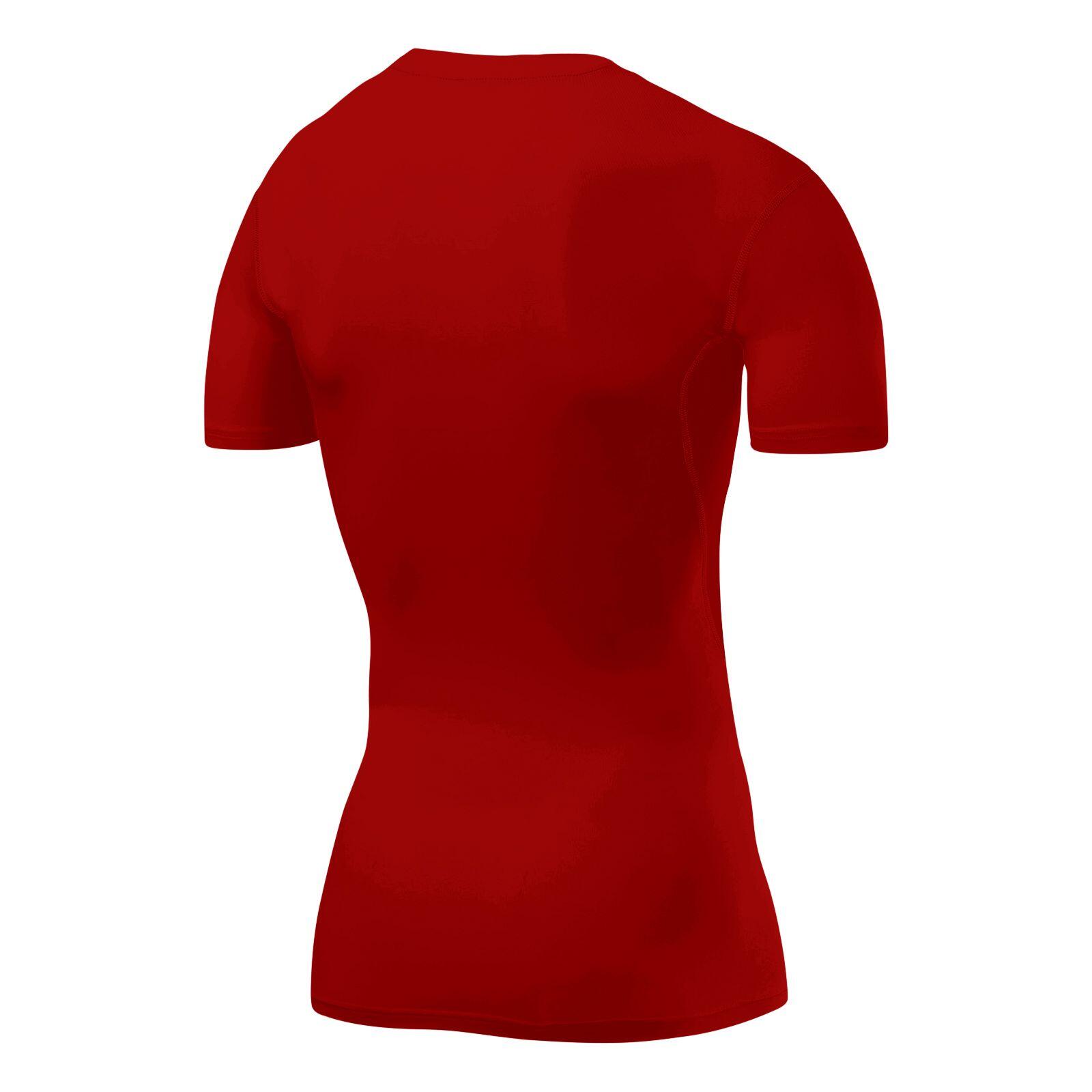 Men's HyperFusion Breathable Base Layer Compression T-shirt - High Risk Red 3/5