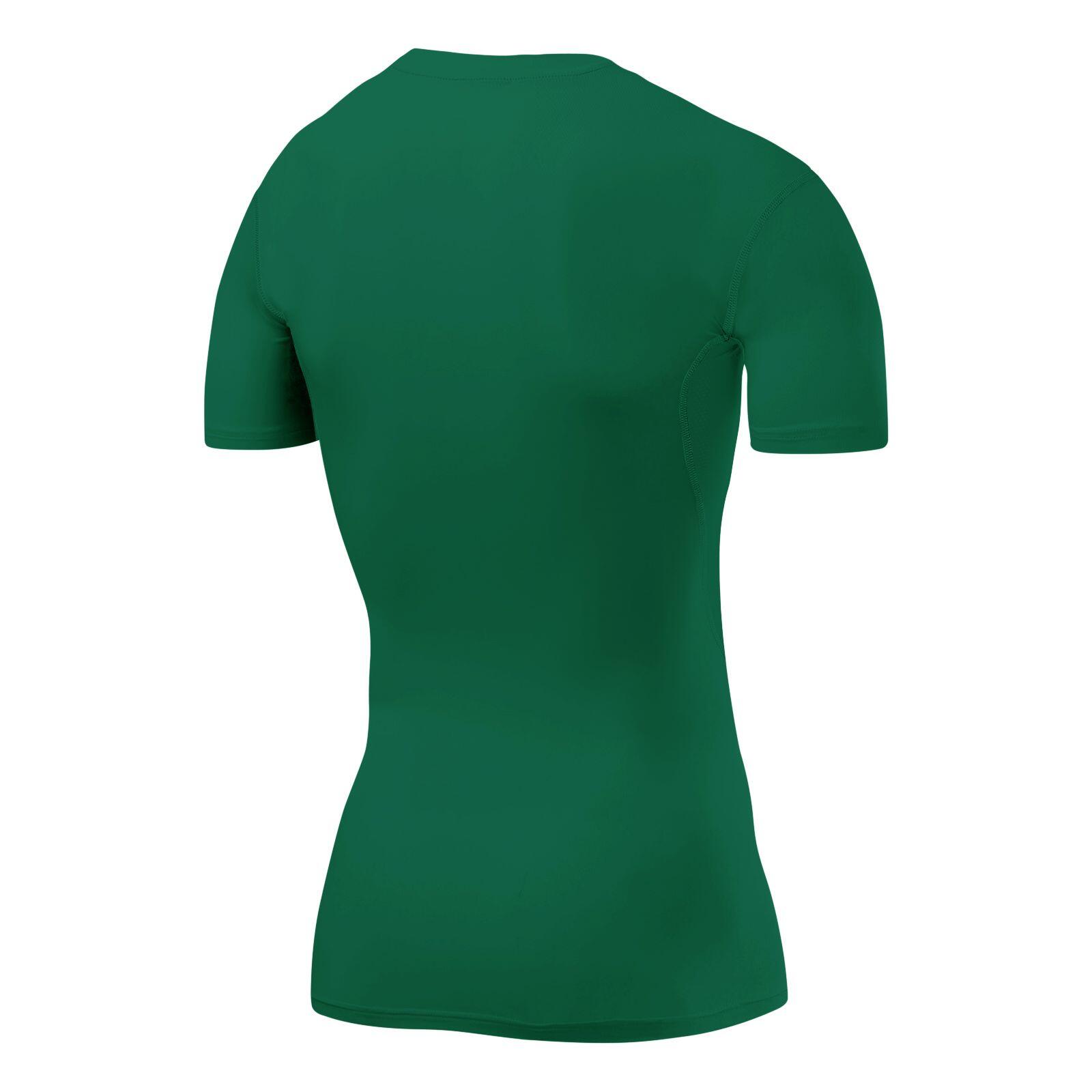 Men's HyperFusion Breathable Base Layer Compression T-shirt - Cadmium Green 3/5