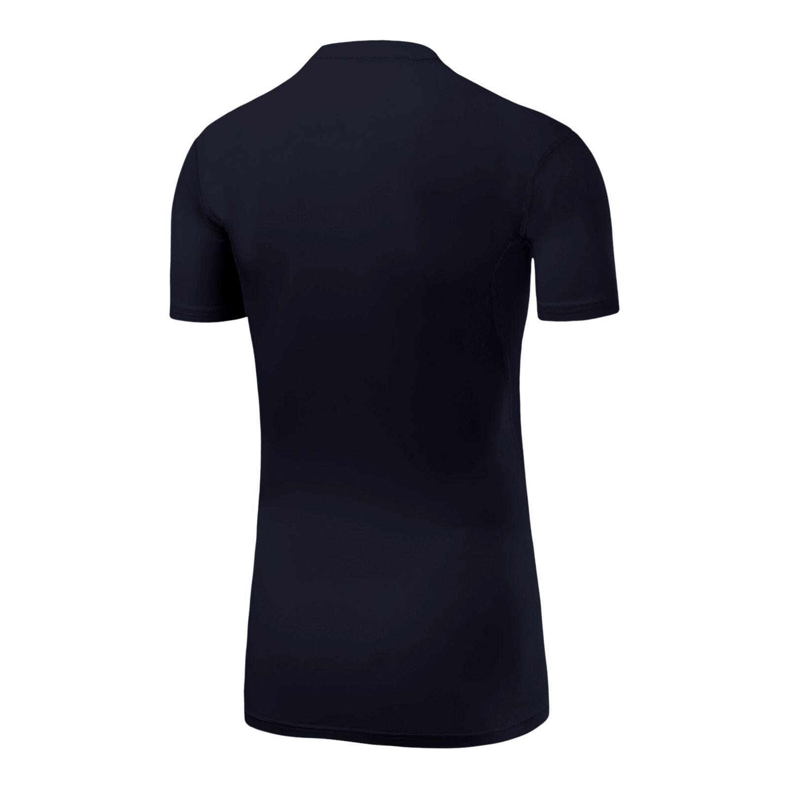 Boys' HyperFusion Breathable Base Layer Compression T-shirt - Navy Blazer 3/5