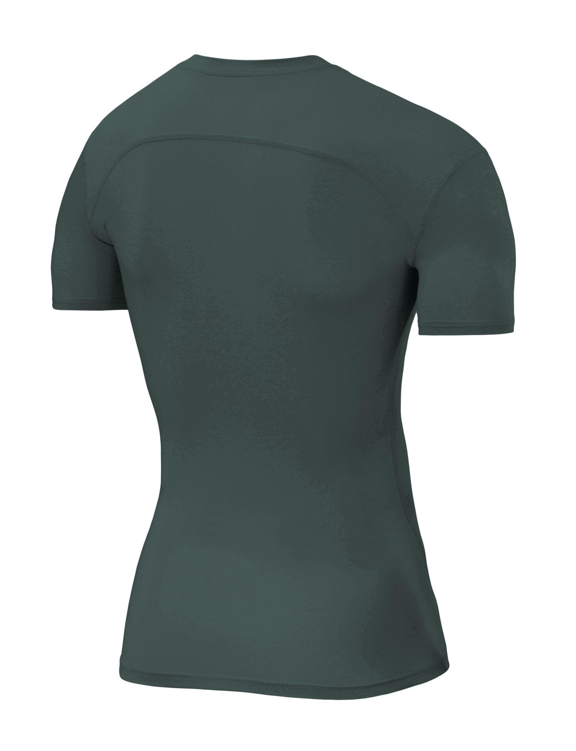 Men's Performance Base Layer Compression T-shirt - Darkest Spruce 3/4