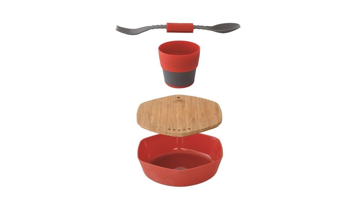 Zestaw naczyń turystycznych Robens Leaf Meal Kit 4/5