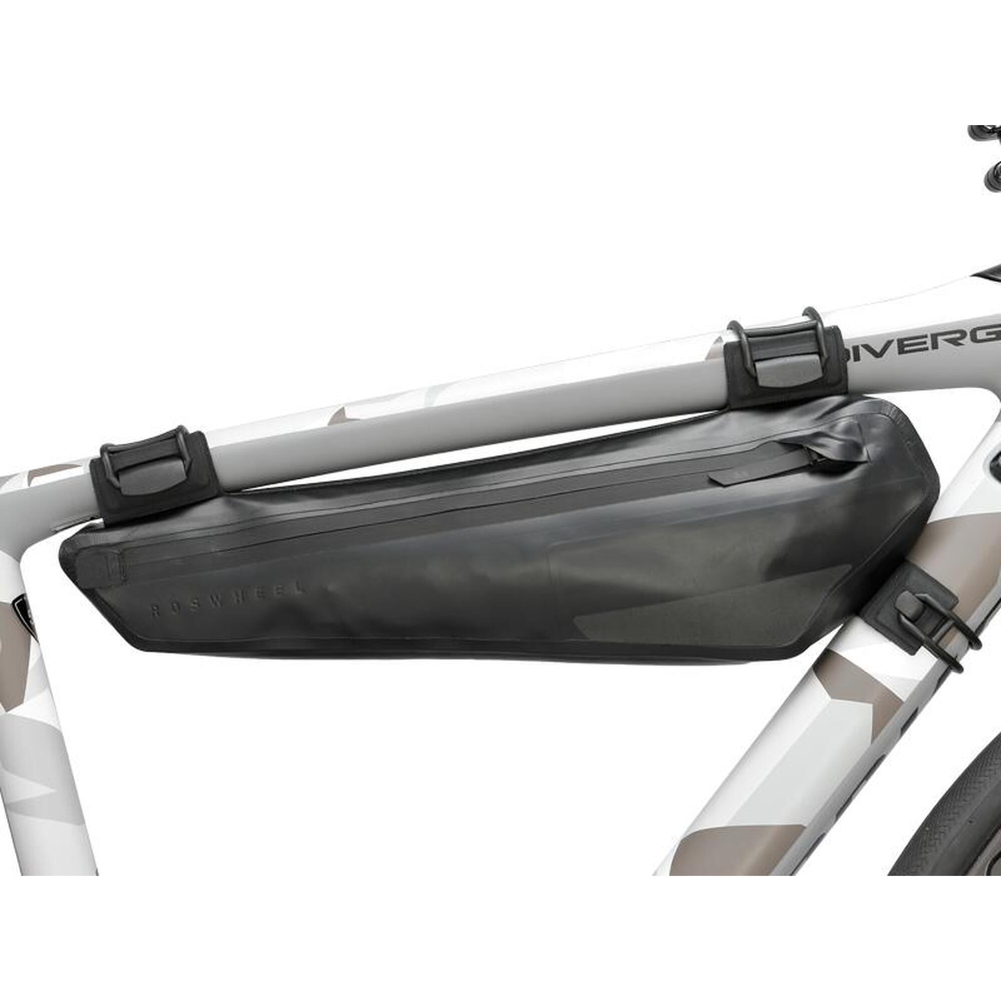 Сумка велосипедная нарамная Roswheel Road 1,2 л, 1,2 L, Чёрный