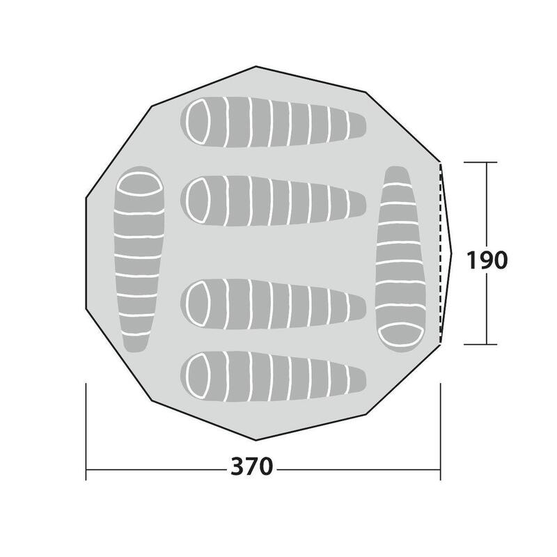 Robens Klondike PRS - Zespersoons Tent Tipi-tent