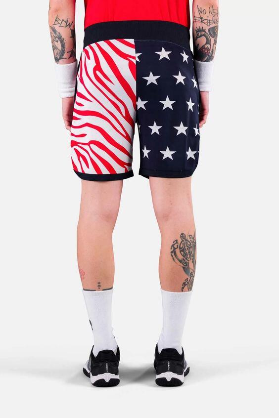 Spodenki tenisowe męskie Hydrogen star shorts 2/5