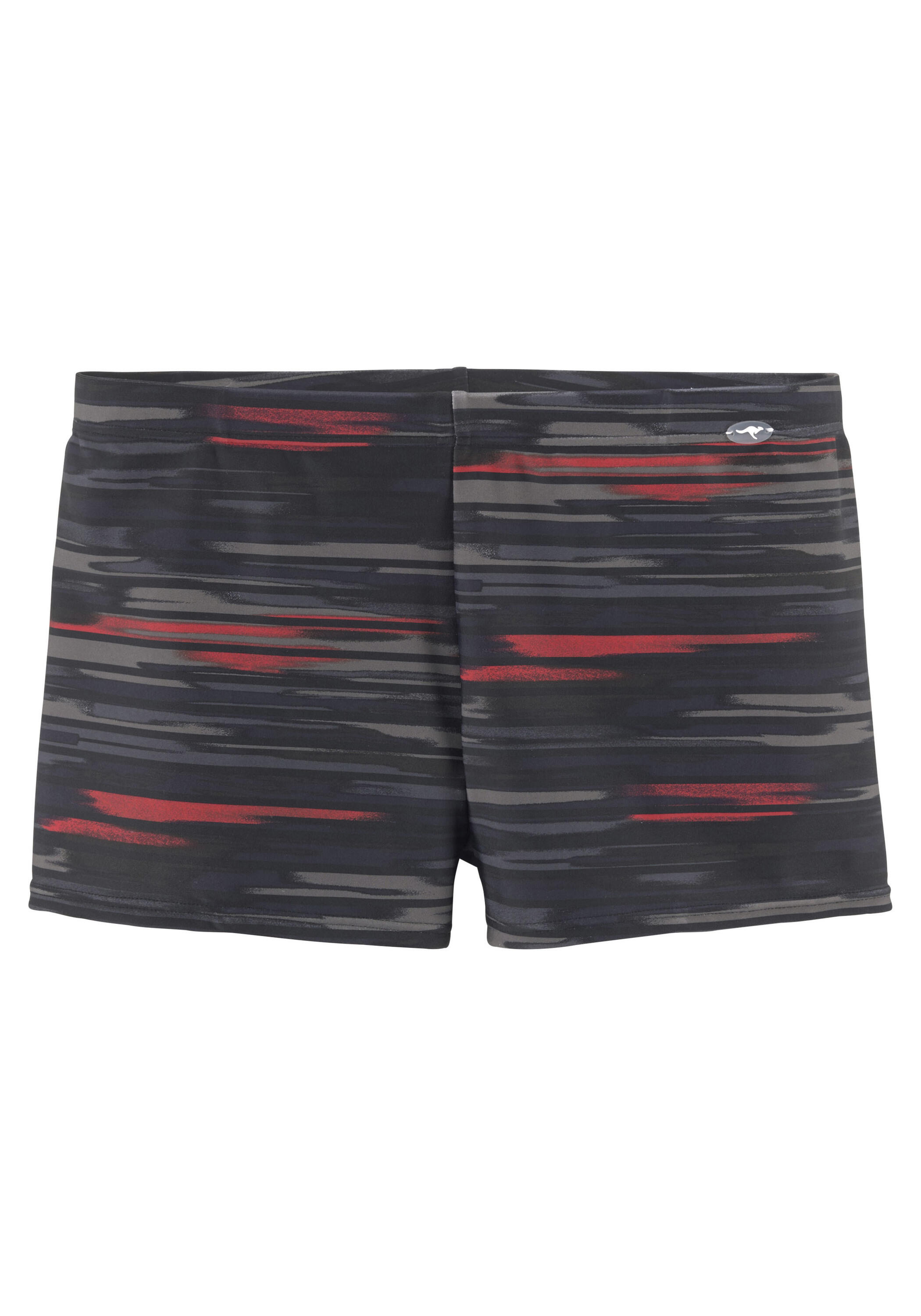 Herren Kangaroos Boxer-Badehose mit Streifendesign 2/5