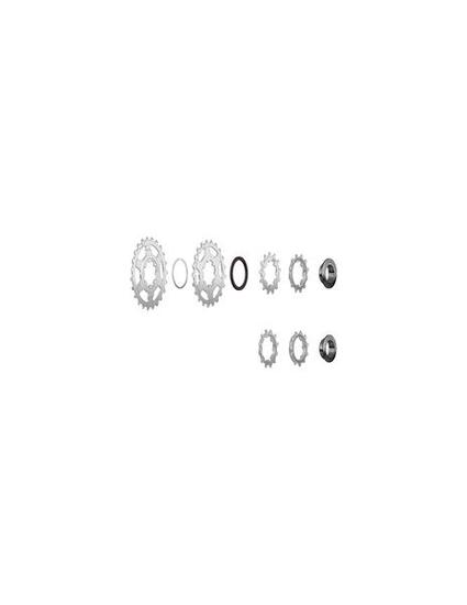 Miche pignone 19 denti Campa 11v — metallo nero