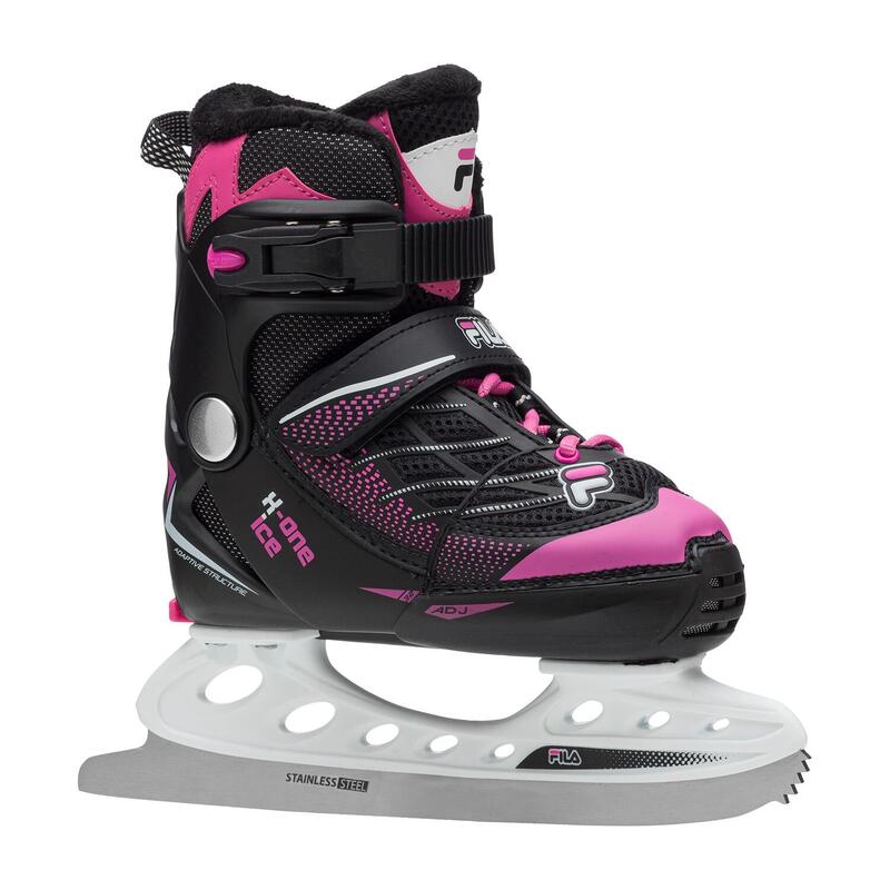 Fila "X One Ice" Patins ajustables pour enfants en Roze - Kids