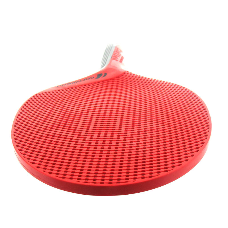 Raquette tennis de table - Softbat rouge adulte