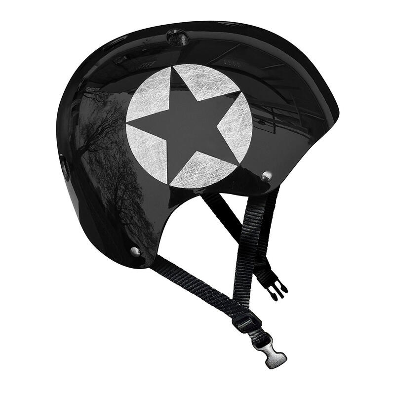 Casco Infantil Stamp Star Talla 54-60 cm Negro