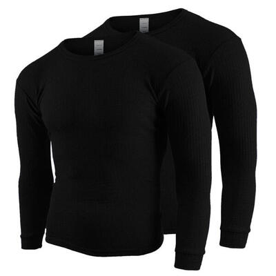 Thermounterhemd Herren 2er Set | Funktionsunterhemd | Anthrazit/Grau