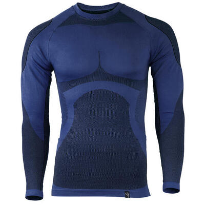 Maglietta termica | Canottiera funzionale | Uomo | Senza cuciture | Navy