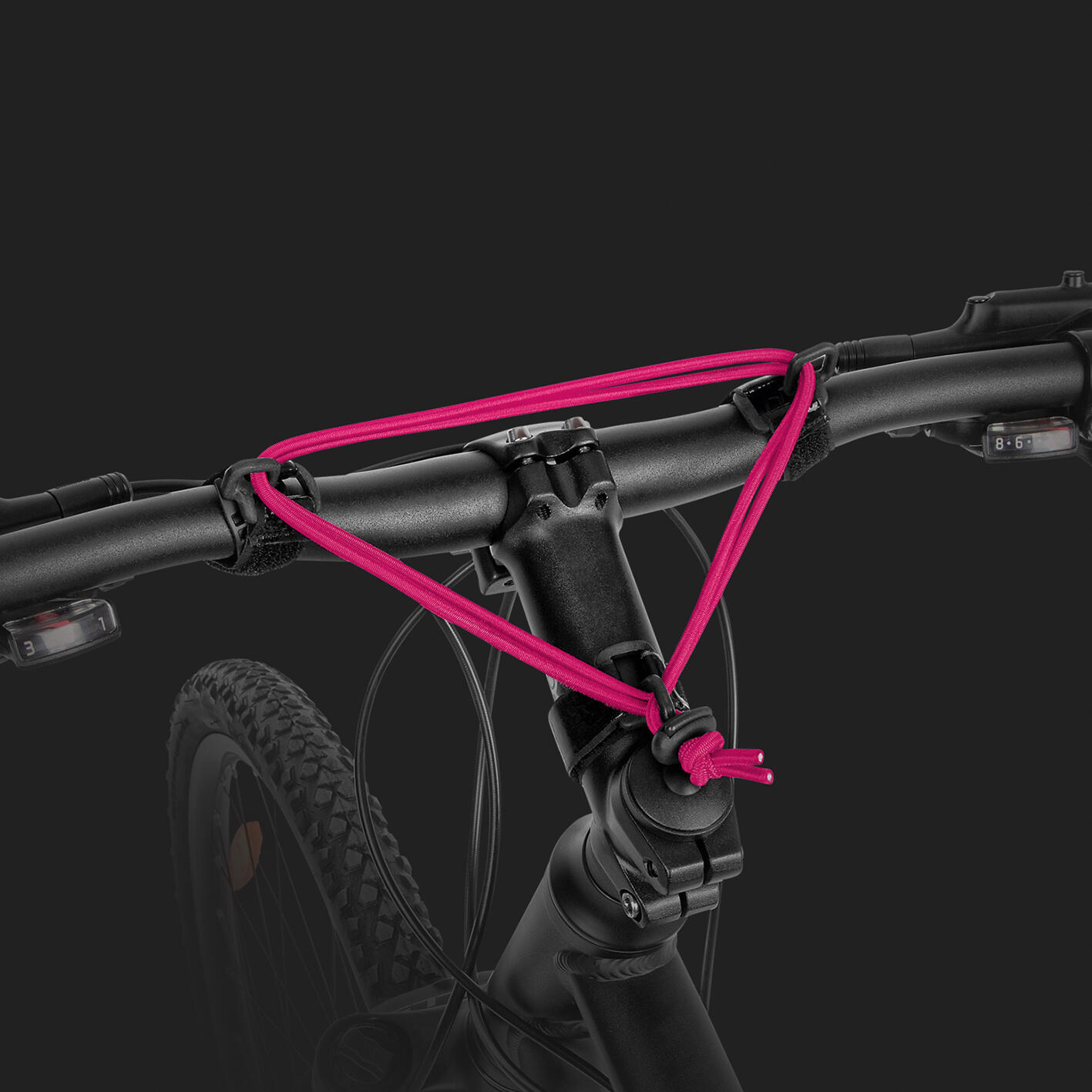 Carryyygum bagagespinner roze 3/5