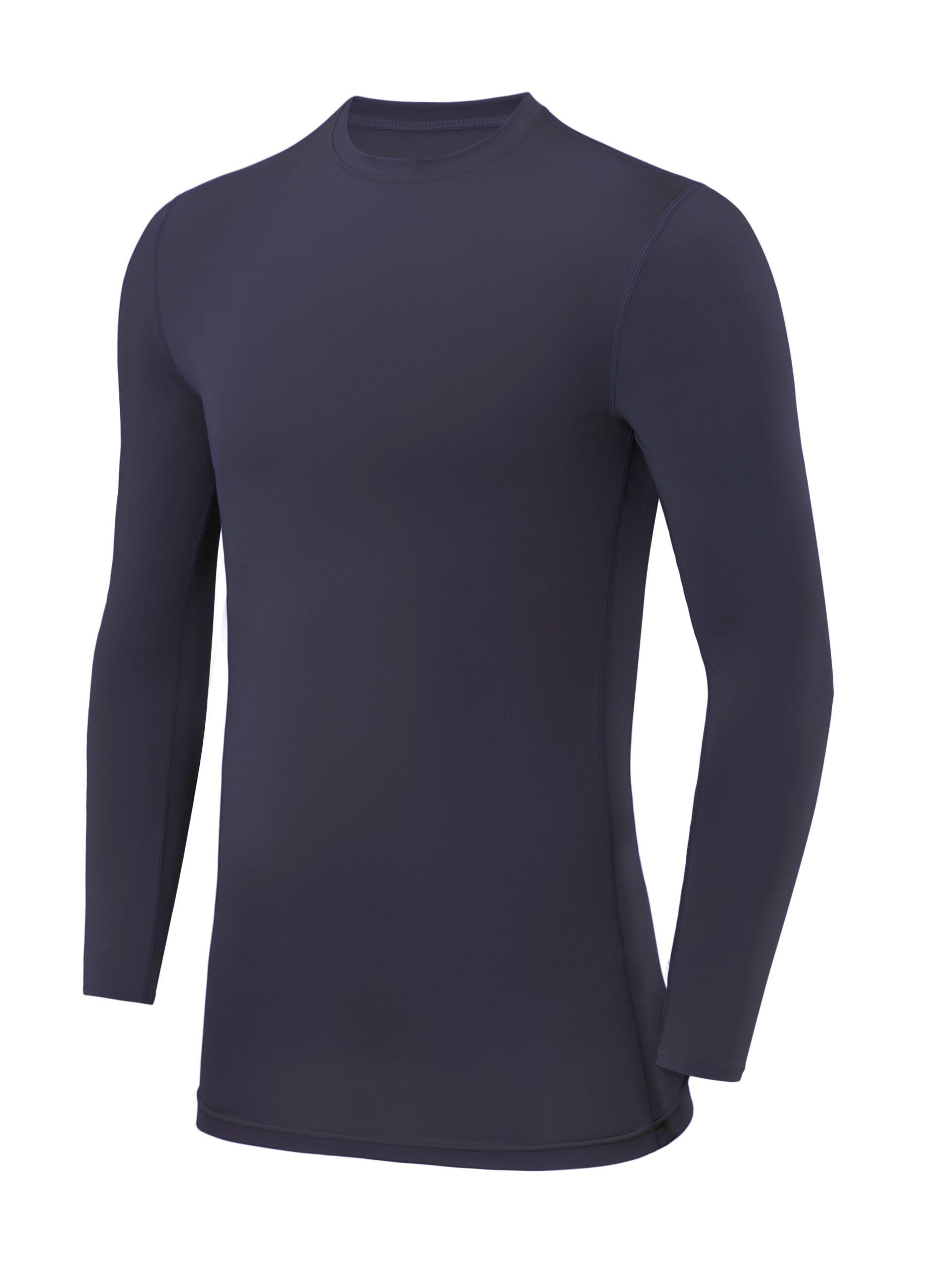 POWERLAYER Jungen Kompressionsshirt Langarm – atmungsaktive Basisschicht für jede Sportart