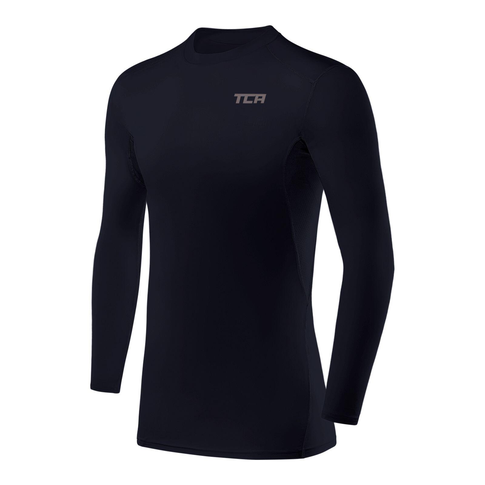 Boys' HyperFusion Breathable Base Layer Compression Top - Navy Blazer 2/5