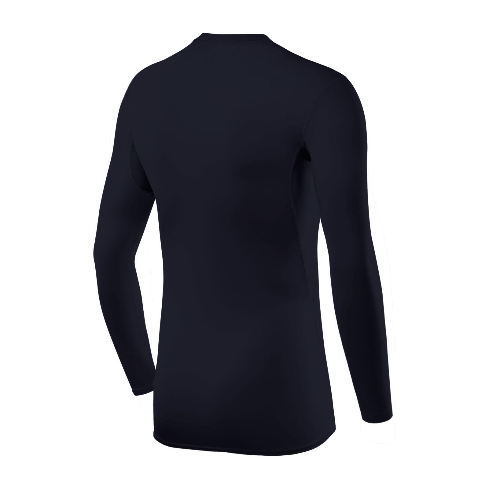 Boys' HyperFusion Breathable Base Layer Compression Top - Navy Blazer 3/5