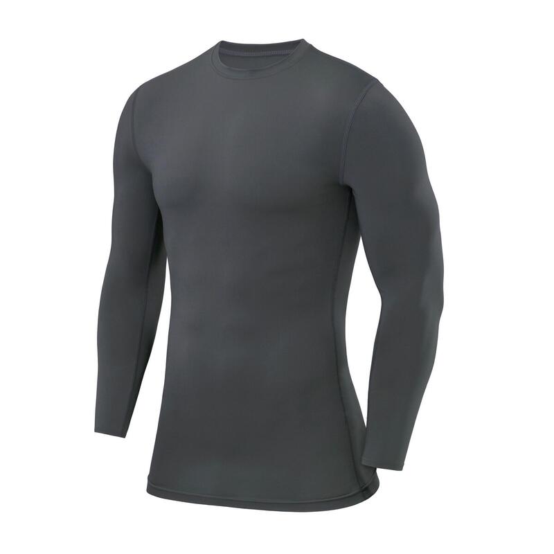 Top girocollo a manica lunga da uomo Baselayer