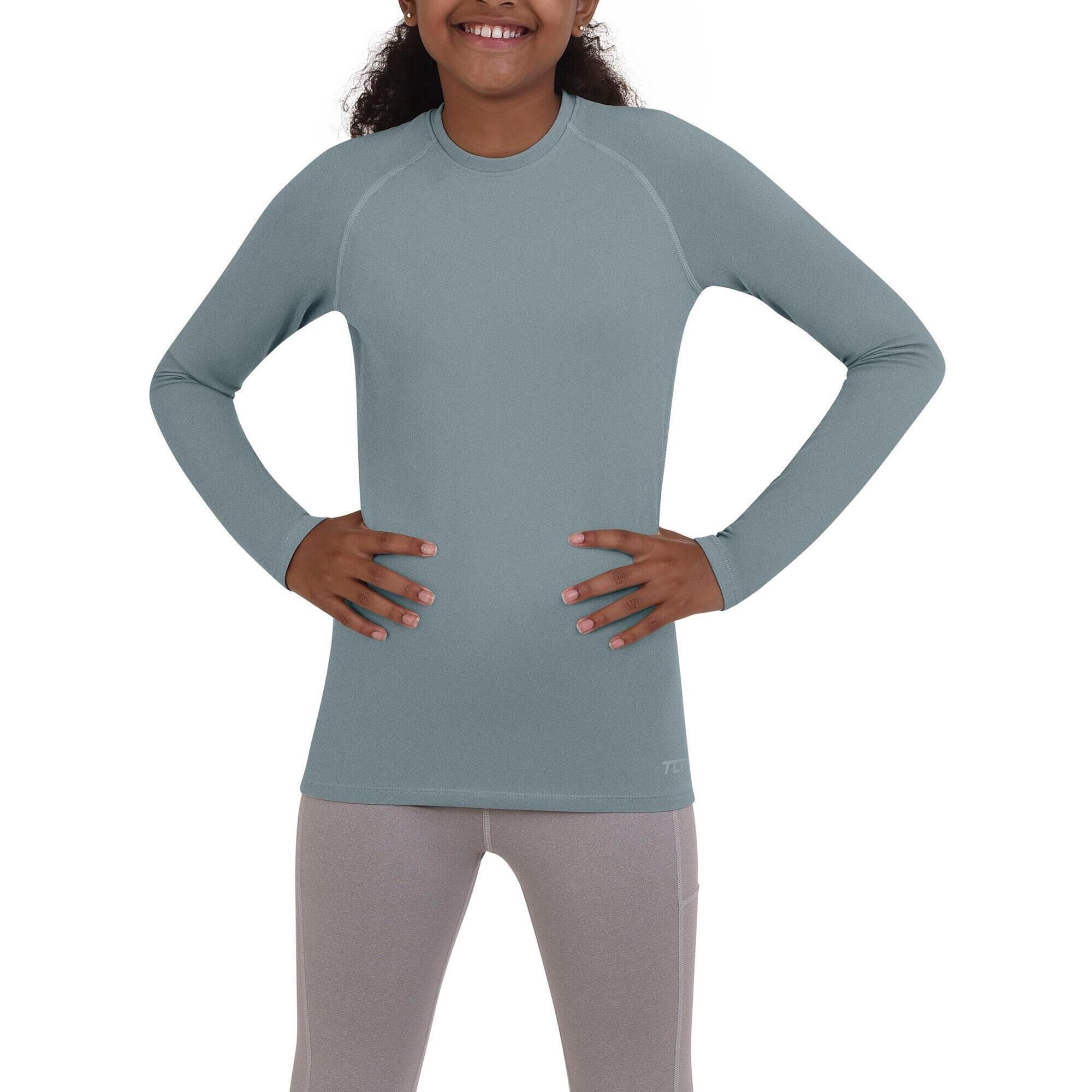 Girls' Super Thermal Base Layer Leggings - Cloud White TCA - Decathlon