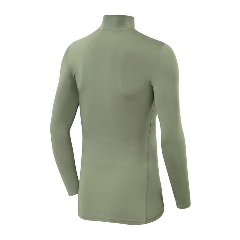 Top a maniche lunghe a collo alto da uomo Baselayer