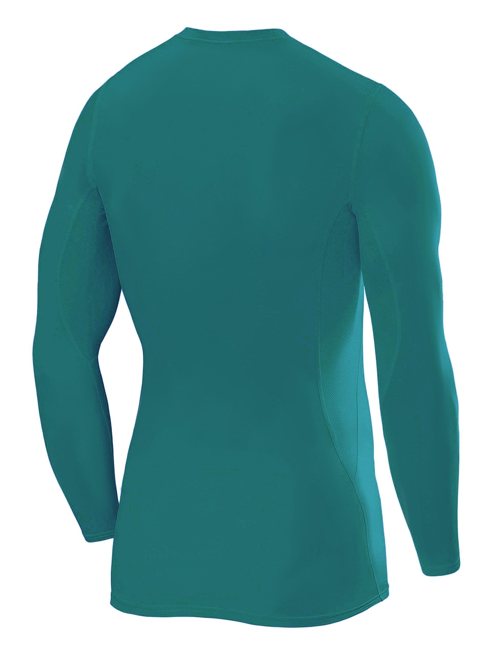 Men's Super Thermal Compression Top - Cadmium Green 3/5