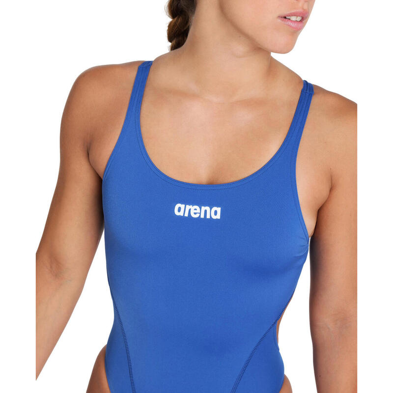 Arena W Team Swimsuit Swim Tech Solid Royal-White