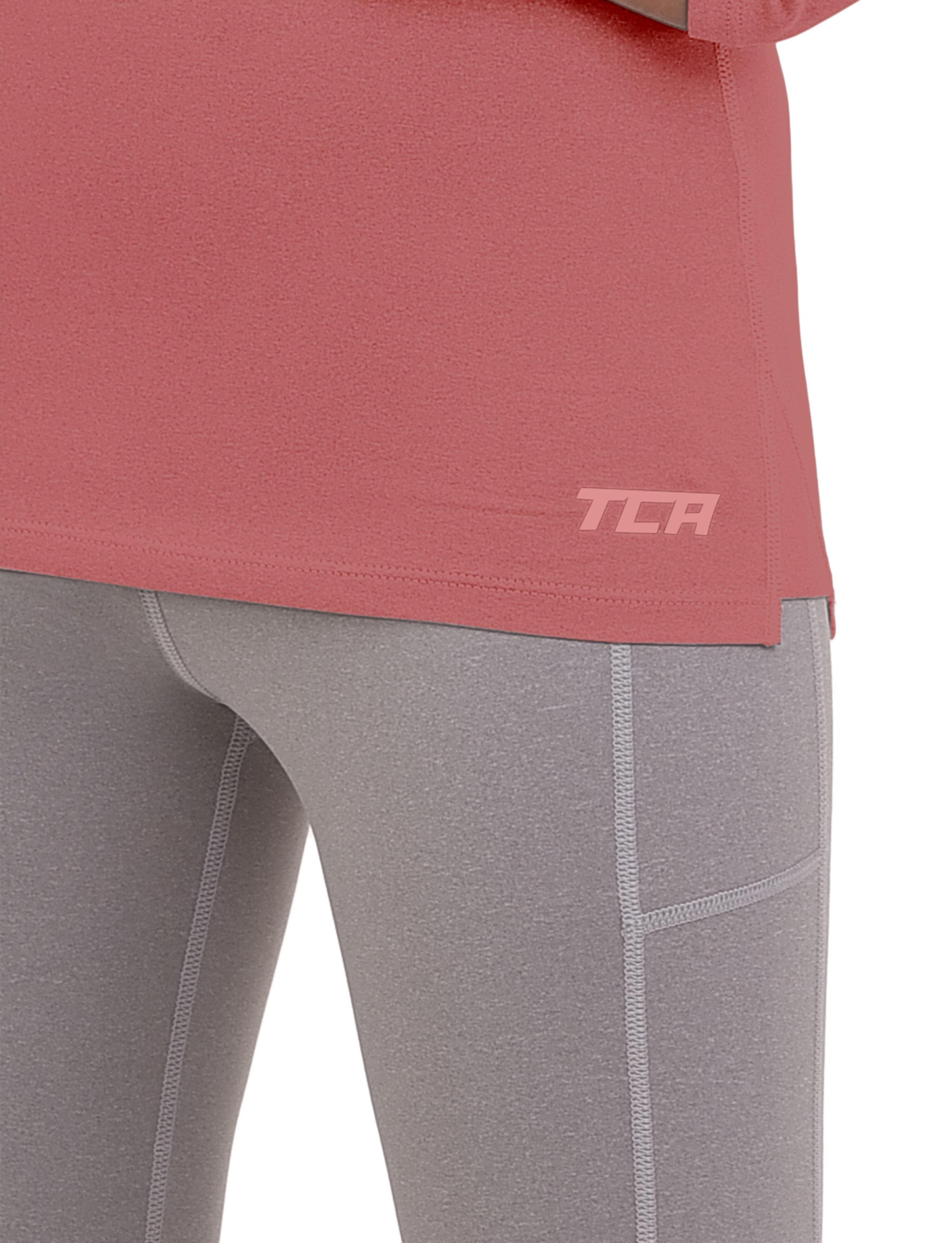 Girls' Super Thermal Base Layer Top - Dusty Rose Marl 4/4