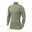 Top a maniche lunghe a collo alto da uomo Baselayer