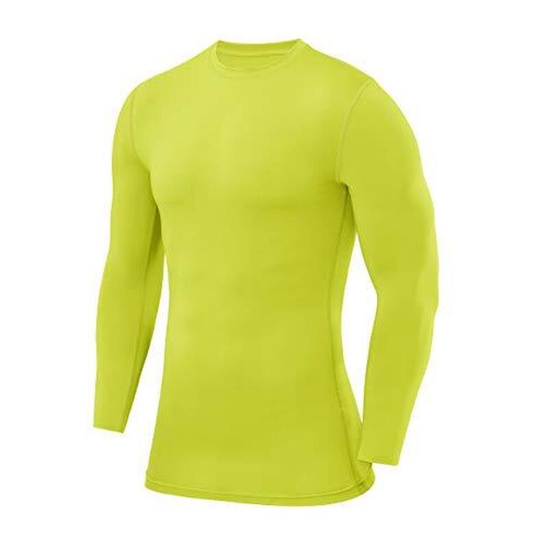 Top girocollo a manica lunga da uomo Baselayer