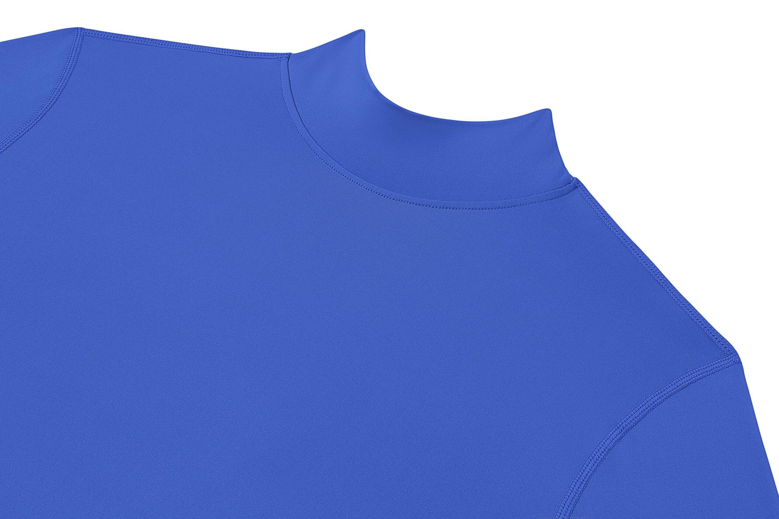 Camiseta de Compresion Manga Larga con Cuello Alto para Hombre Decathlon