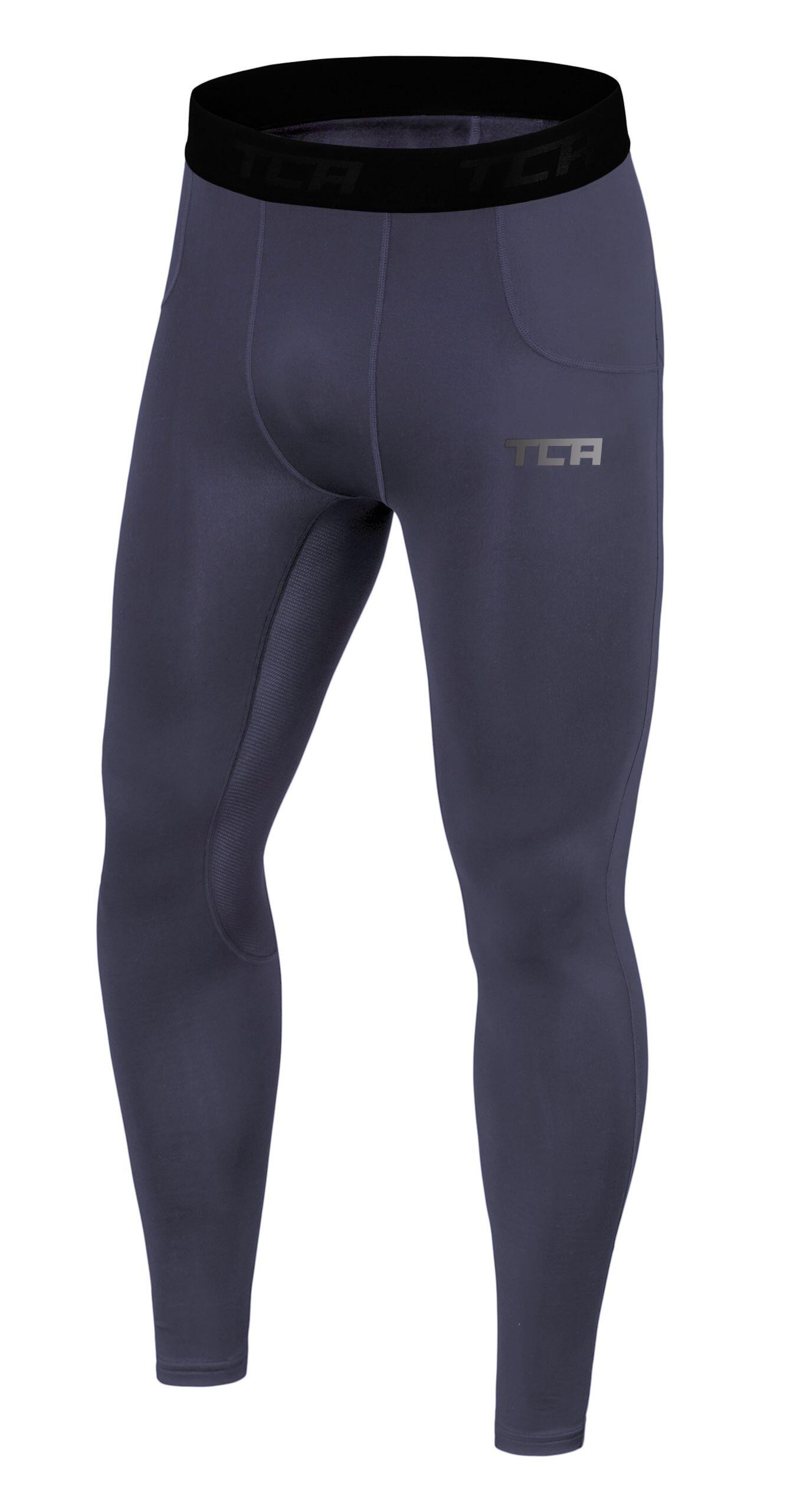 Boys' Super Thermal Compression Leggings - Graphite 2/5