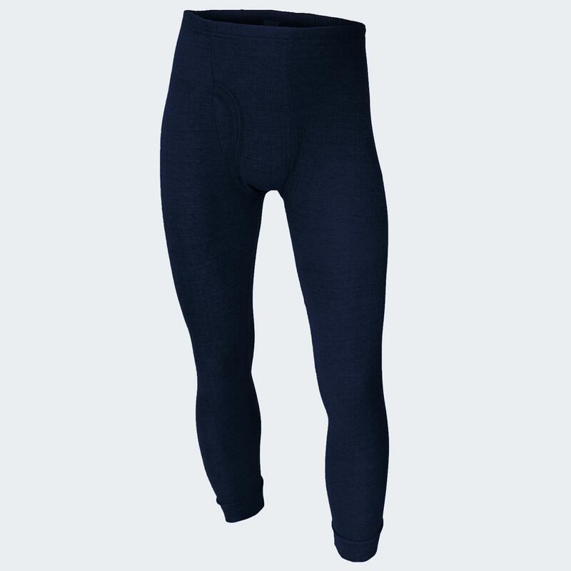 2 pantaloni termici | Intimo sportivo | Uomo | Pile interno | Blu