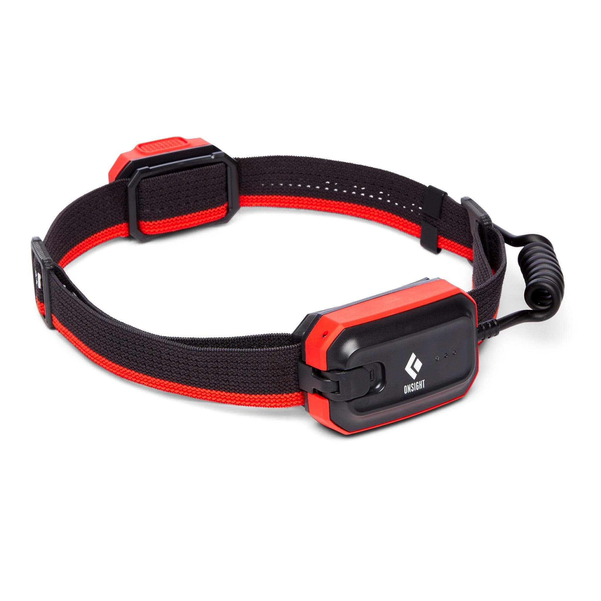 Lampe frontale Black Diamond Onsight 375 lm Dual‑Fuel IP67 pivotante 2/7