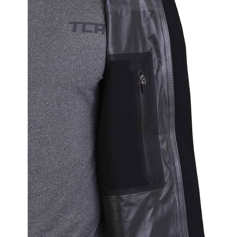 Men's AirLite Rain Jacket with Zip Pockets - Black