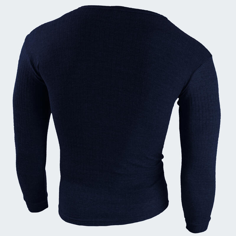 2 magliette termiche | Maglie sportive | Uomo | Pile interno | Blu