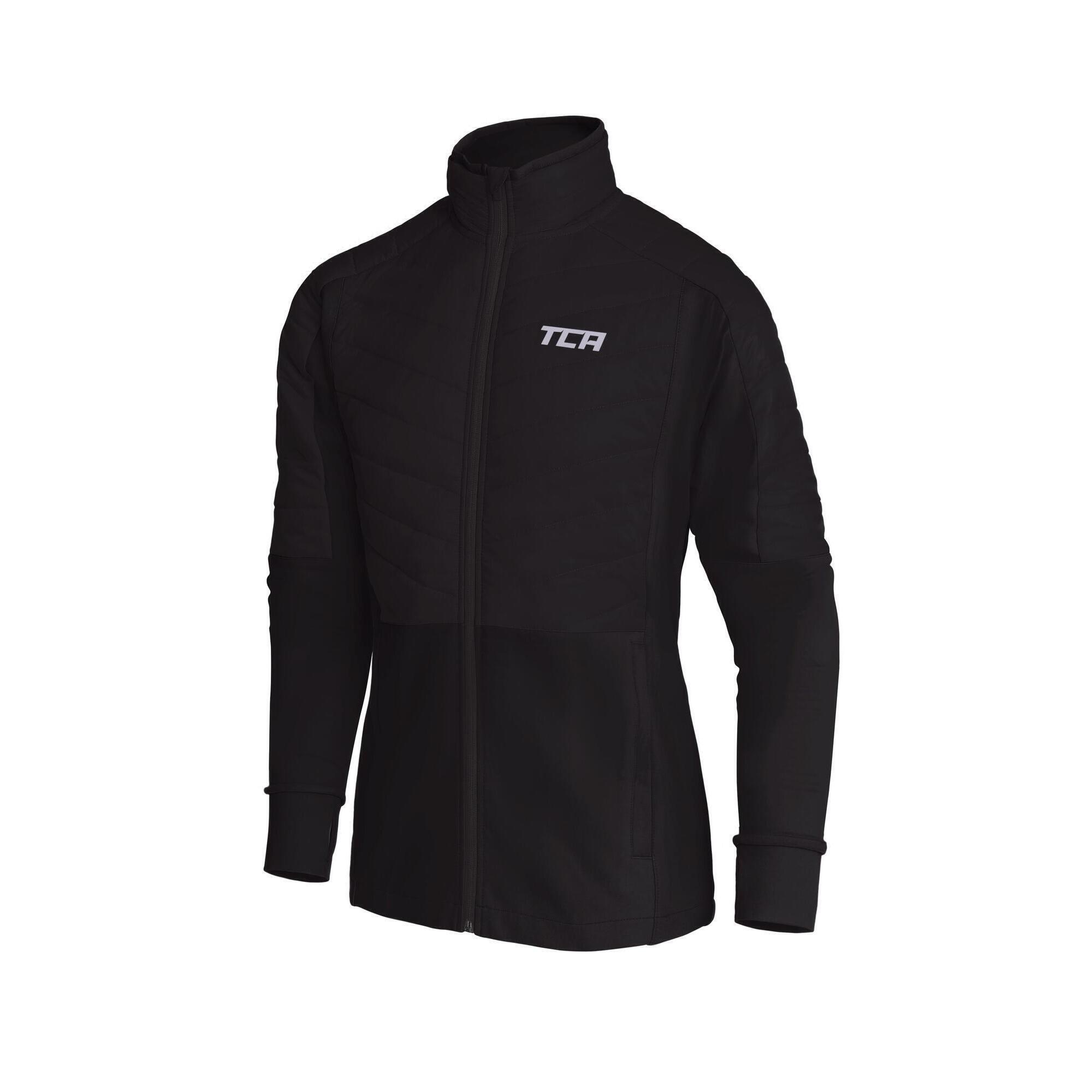 TCA Men's Excel All-Season Lightweight Jacket - Black