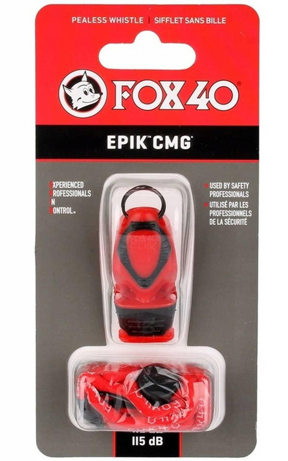 Sicherheitspfeife und Gurt Fox 40 Epik CMG 2/2