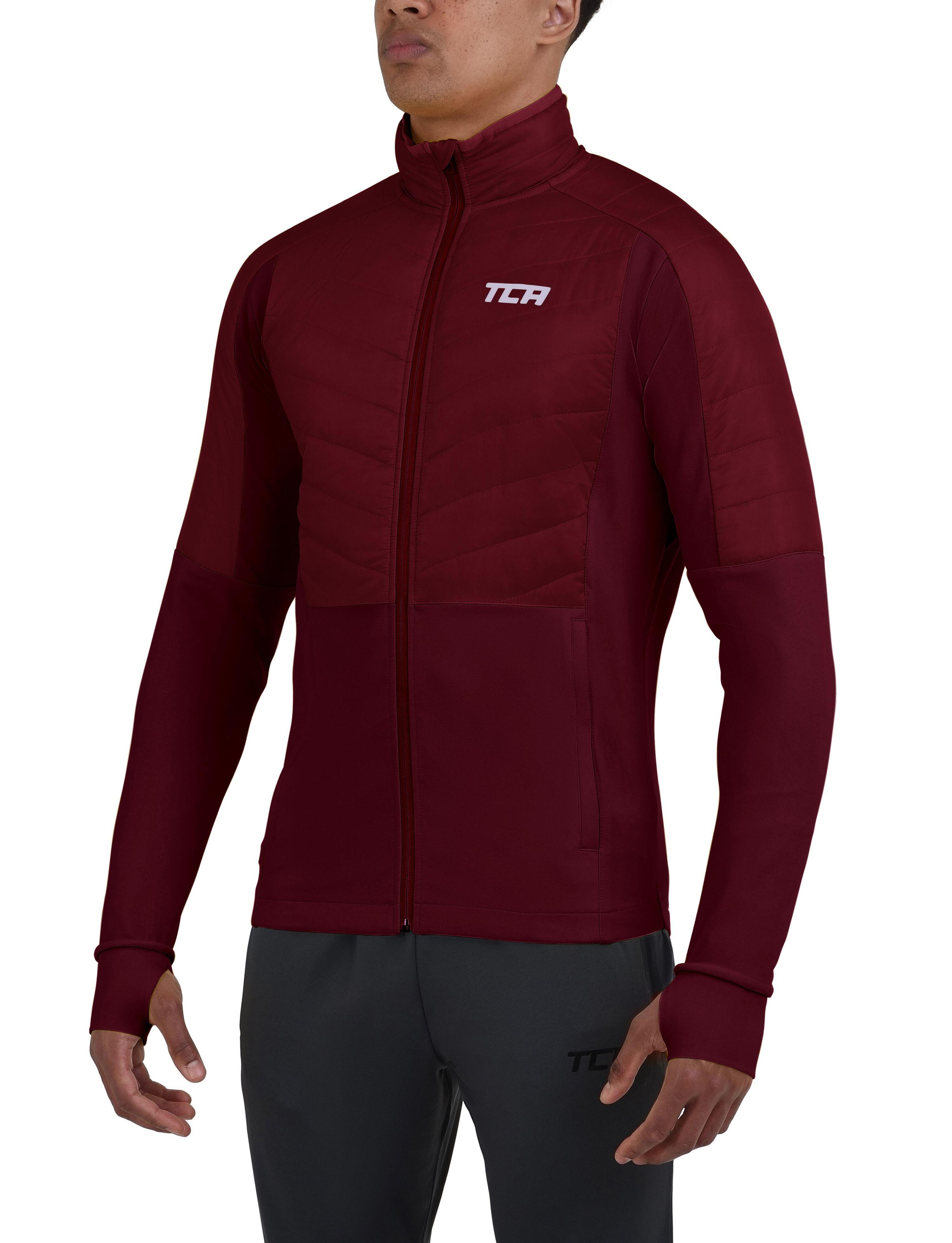 Men's Excel All-Season Lightweight Jacket - Cabernet 2/5