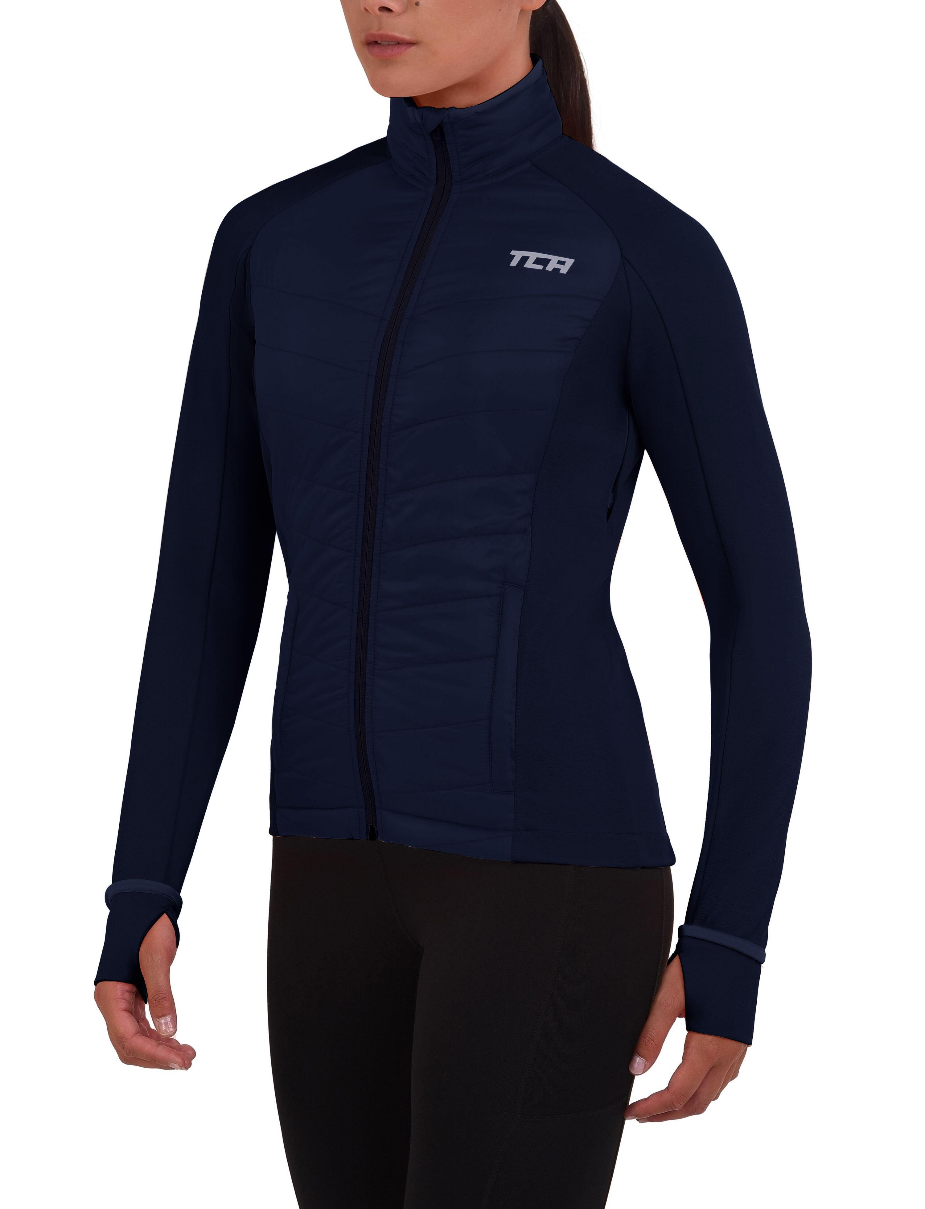 TCA Women's Excel All-Season Lightweight Jacket - Navy Blazer