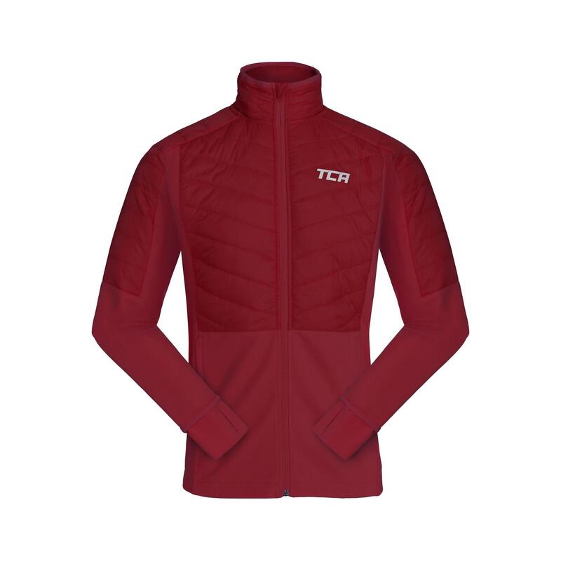 Veste de course superhermique du garçon avec poches zippées et capot