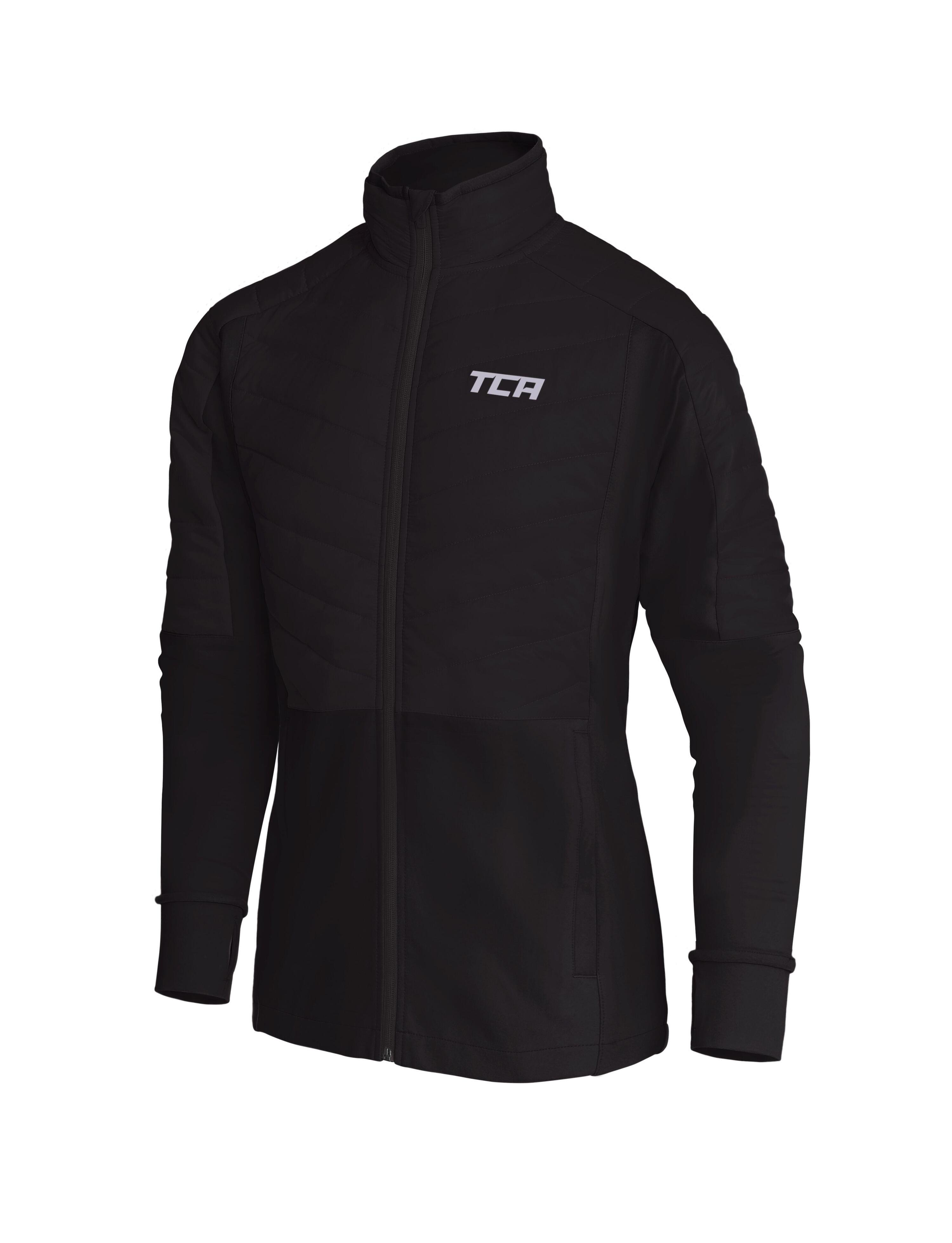 TCA Men's Excel All-Season Lightweight Jacket - Black
