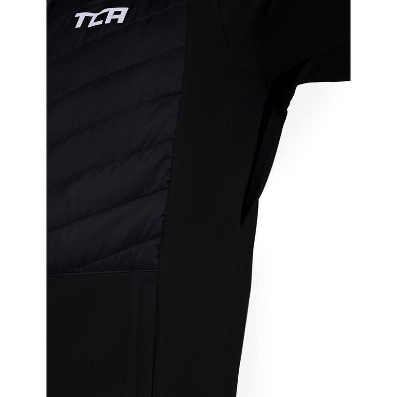 Veste de course superhermique pour hommes avec poches zippées et capot