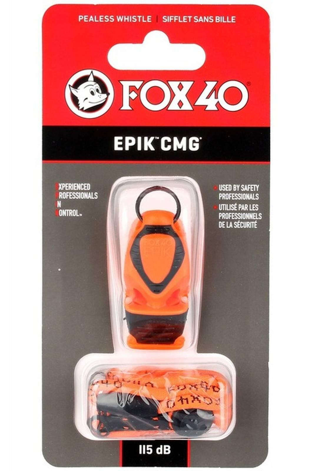Sicherheitspfeife und Gurt Fox 40 Epik CMG 2/2